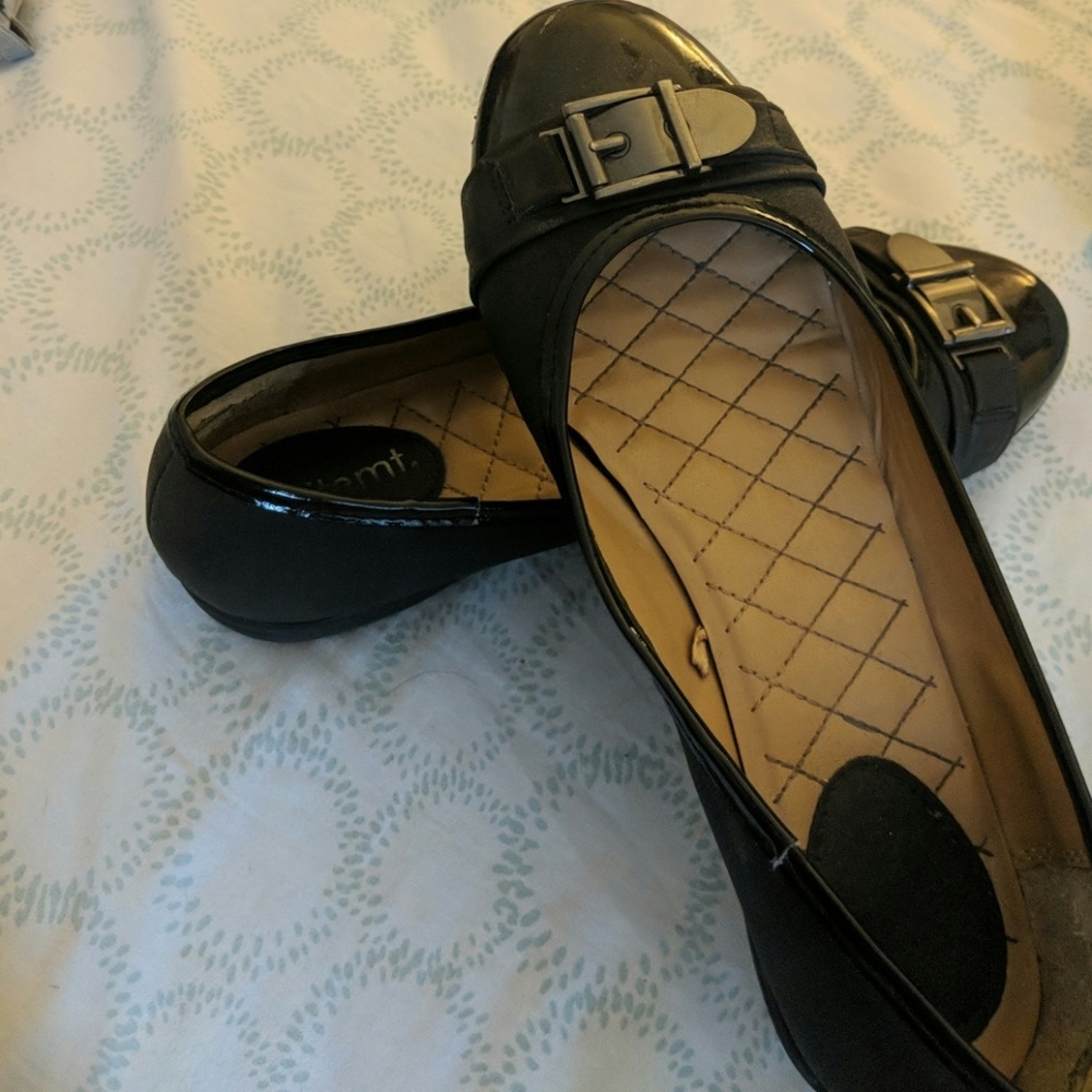Black flats